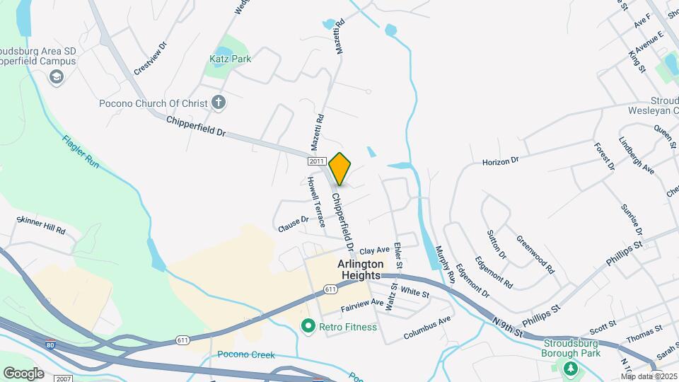 1130 Chipperfield Dr, Unit 3 bedroom Map and Location Details