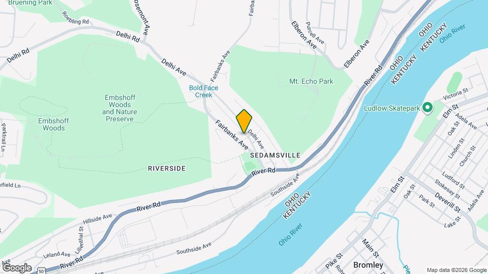 703 Sedam St Map and Location Details