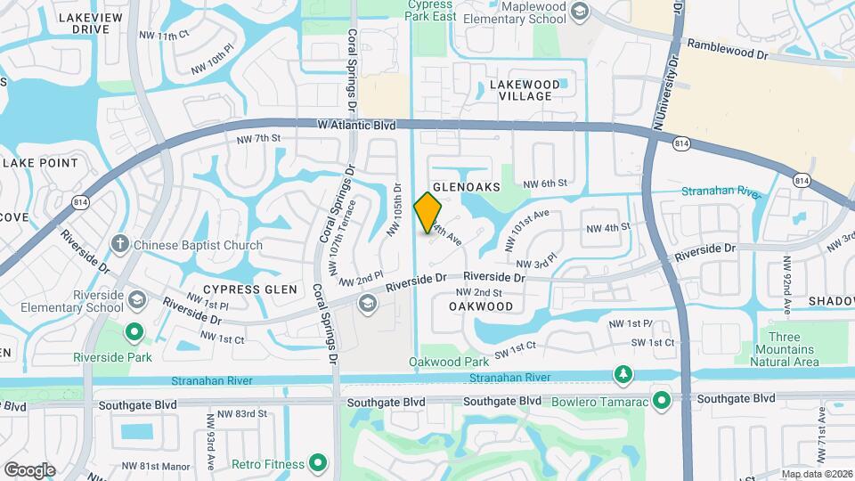 10497 NW 4th St Map and Location Details