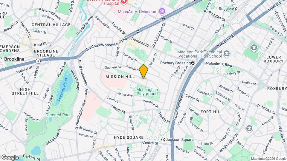 151 Calumet St Map and Location Details