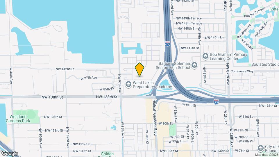 3473 W 86th Terrace Map and Location Details