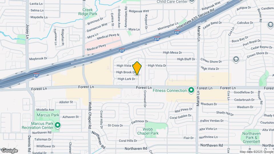 3345 High Lark Dr Map and Location Details