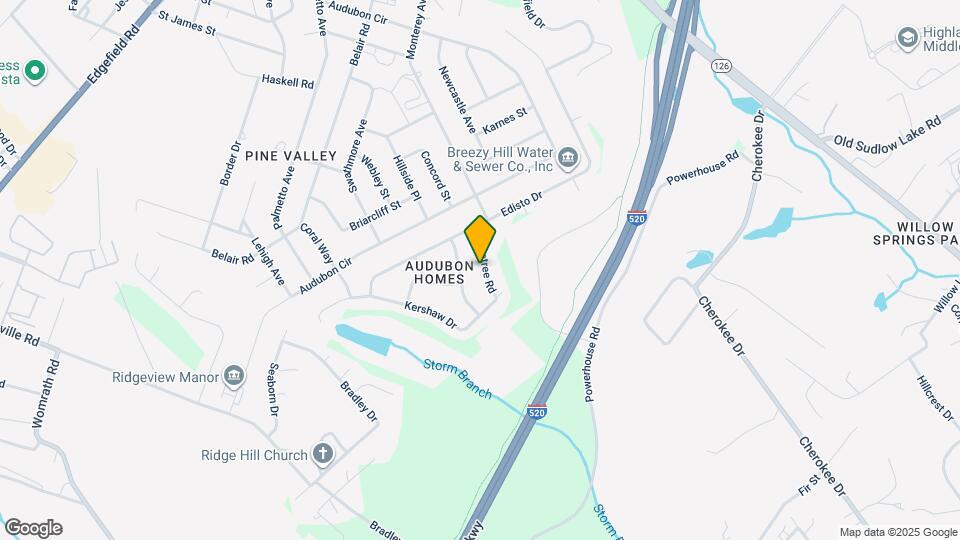 413 Kingstree Rd Map and Location Details