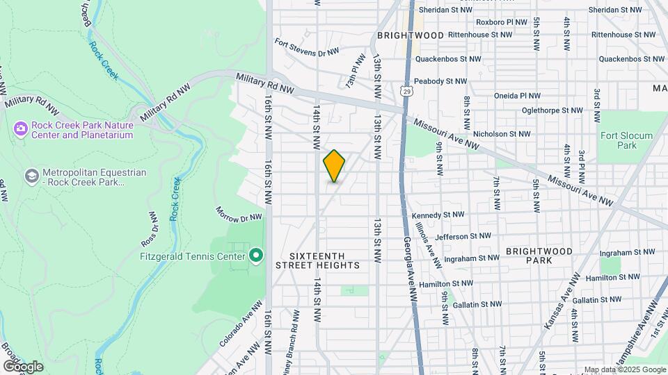 5610 Colorado Ave NW Map and Location Details