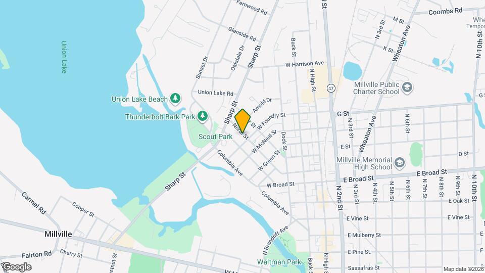 1012 North St Map and Location Details