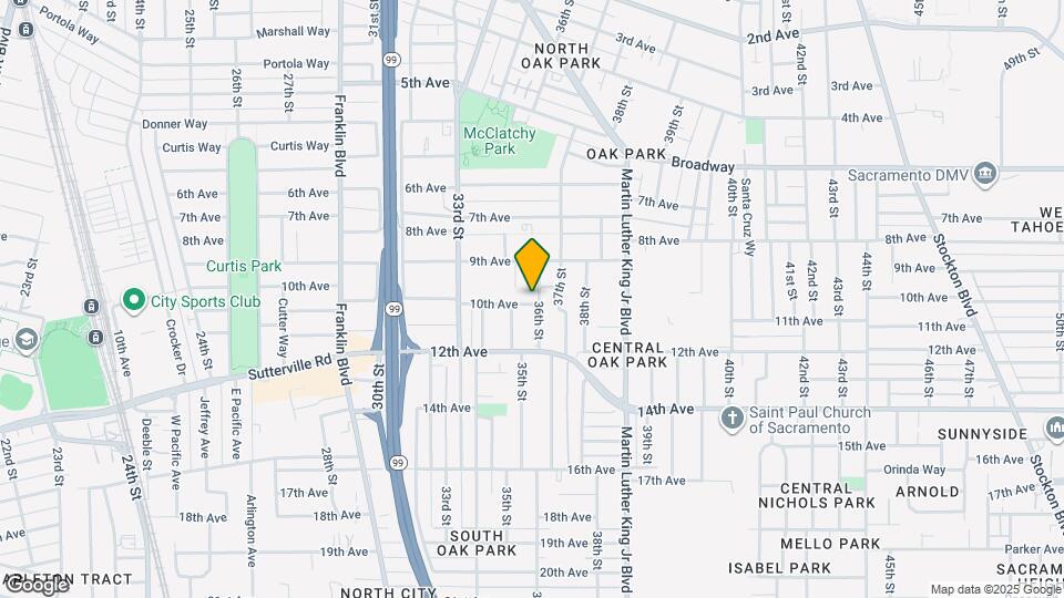 3547 10th Ave Map and Location Details