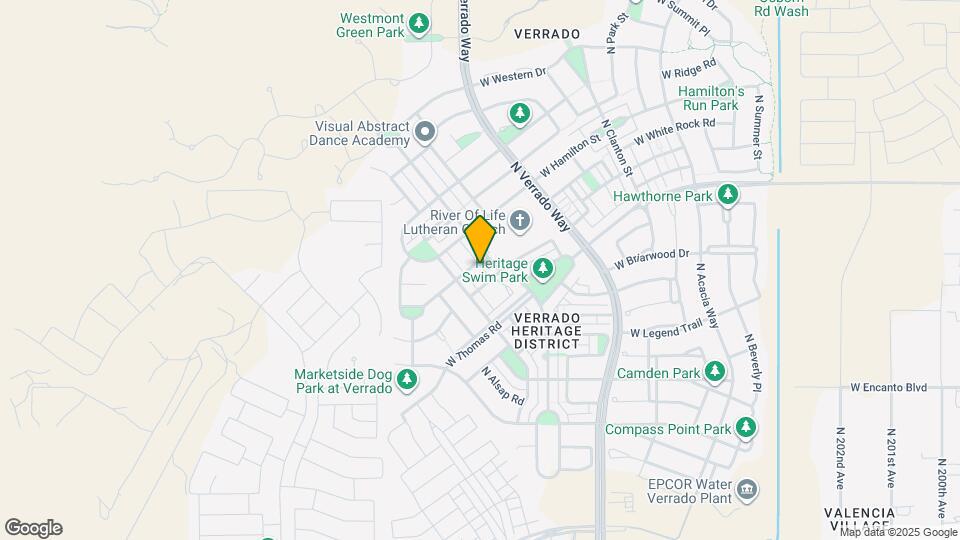 20919 W White Rock Rd Mapa y Detalles de la Ubicación