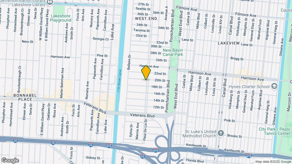 302 20th St Map and Location Details