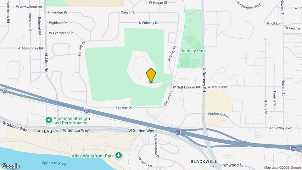 109 W Vista Dr Map and Location Details