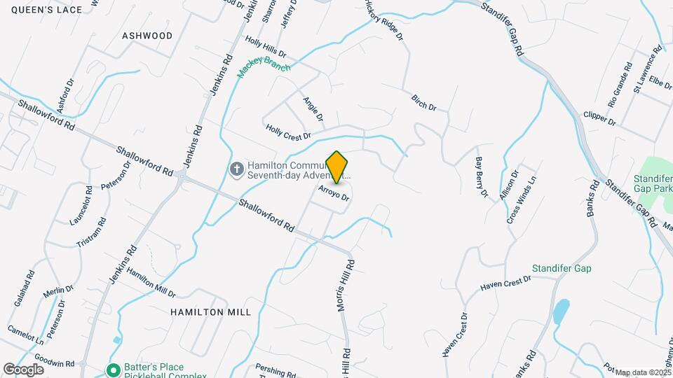 2307 Arroyo Dr Map and Location Details