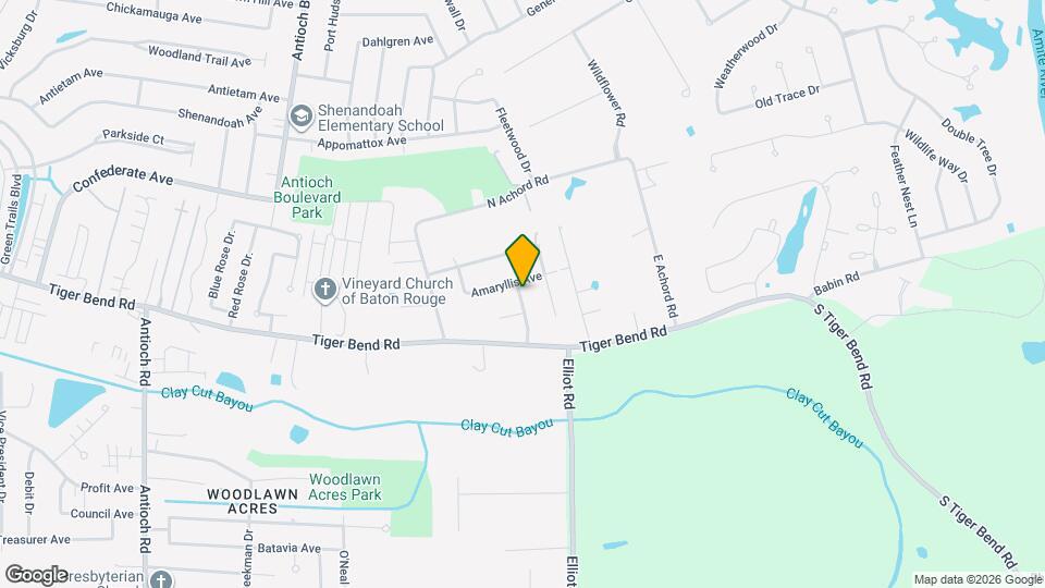 6911 Garden Hill Dr Map and Location Details