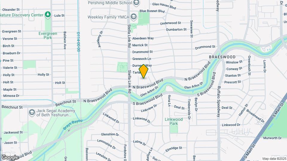 3838 N Braeswood Blvd Map and Location Details