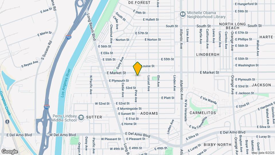5366 Pine Ave Map and Location Details