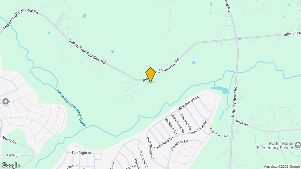 4014 Cunningham Farm Dr Mapa y Detalles de la Ubicación