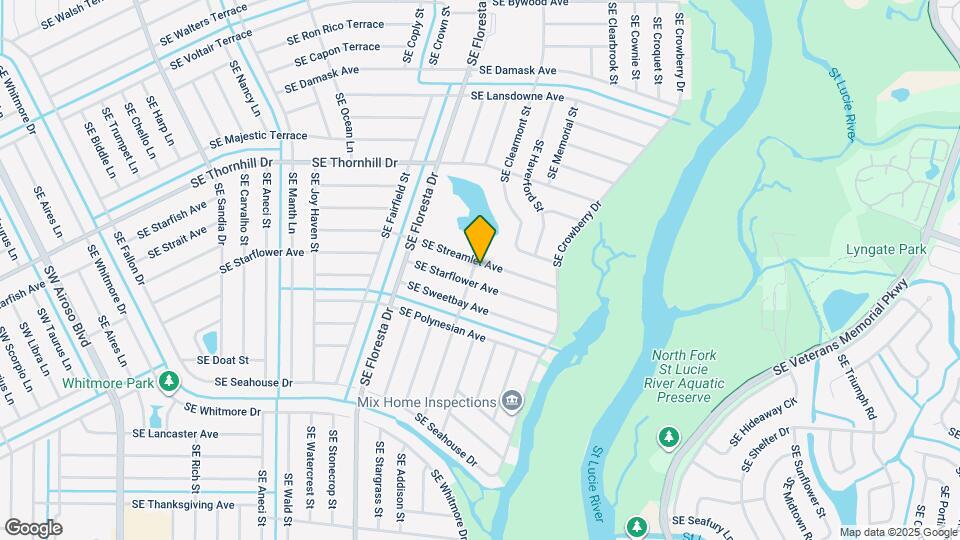 842 SE Streamlet Ave Map and Location Details