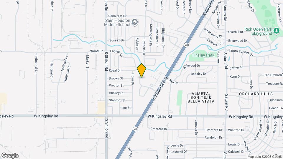 2734 Patricia Ln Map and Location Details