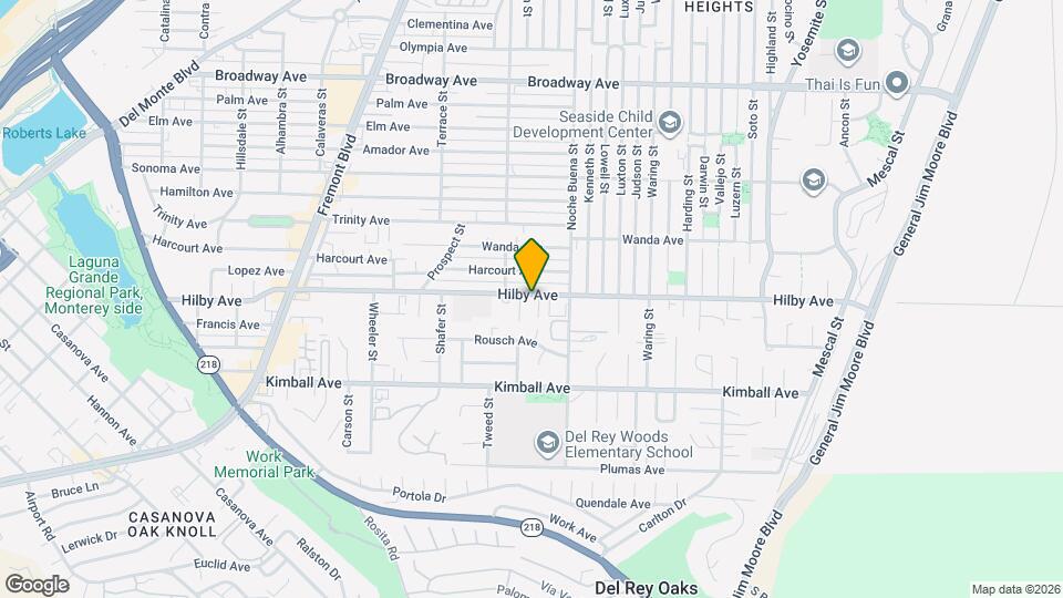 1236 Hilby Ave Map and Location Details