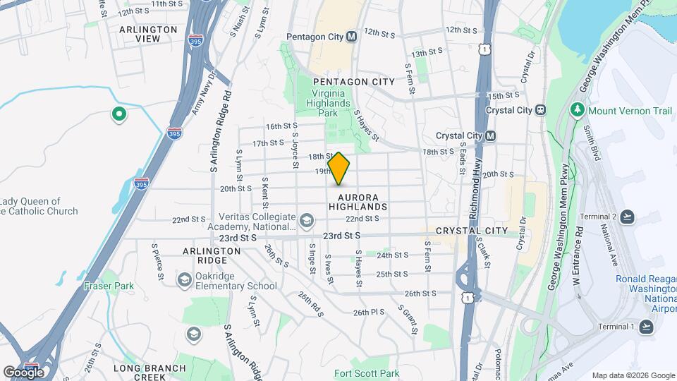 826 20th St S, Unit 1 Map and Location Details