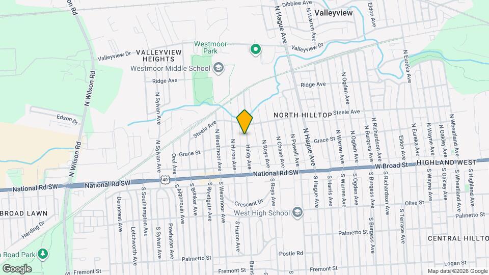 111 Haldy Ave Map and Location Details