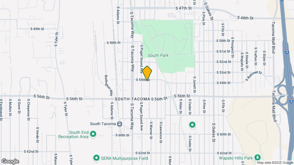 3402 S 54th St Map and Location Details