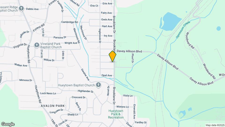 1002 Meadowood Ave Map and Location Details