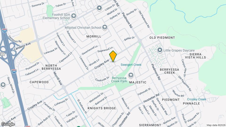 1933 Grosvenor Dr Map and Location Details