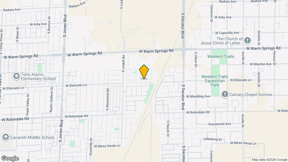 5281 Valencia Crest Ave Mapa y Detalles de la Ubicación