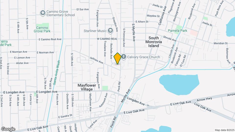 2568 S Rochelle Ave Map and Location Details