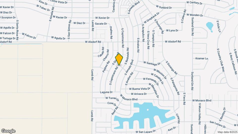 14861 S Capistrano Rd Map and Location Details