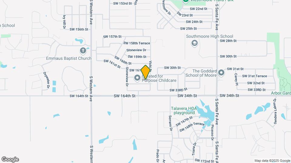 509 SW 163rd St Map and Location Details
