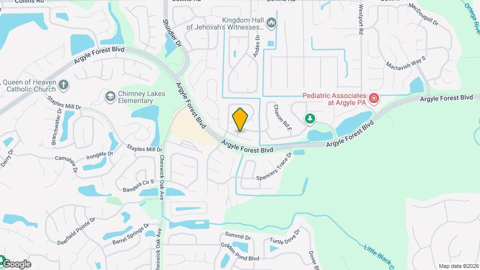 8445 Hamden Rd Map and Location Details