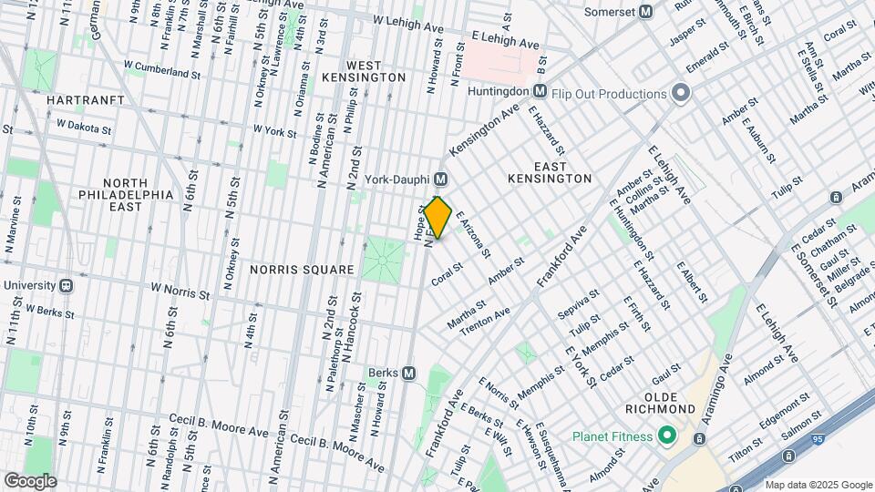 2213 Emerald St Map and Location Details