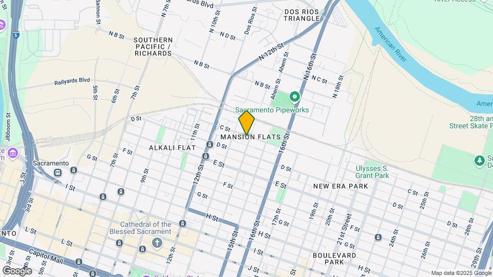 1328 C St Map and Location Details