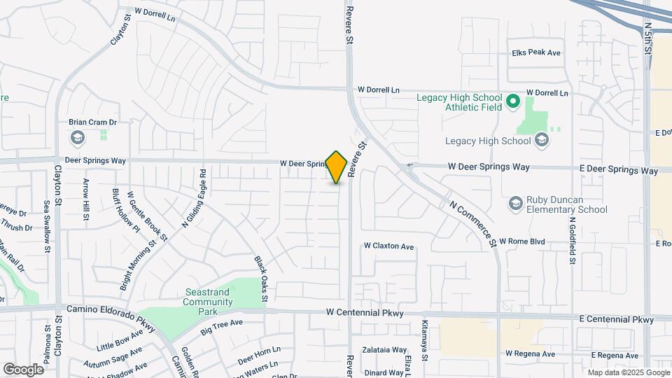 804 Condor Creek Ct Map and Location Details