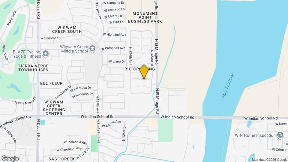 12355 W Glenrosa Ave Mapa y Detalles de la Ubicación