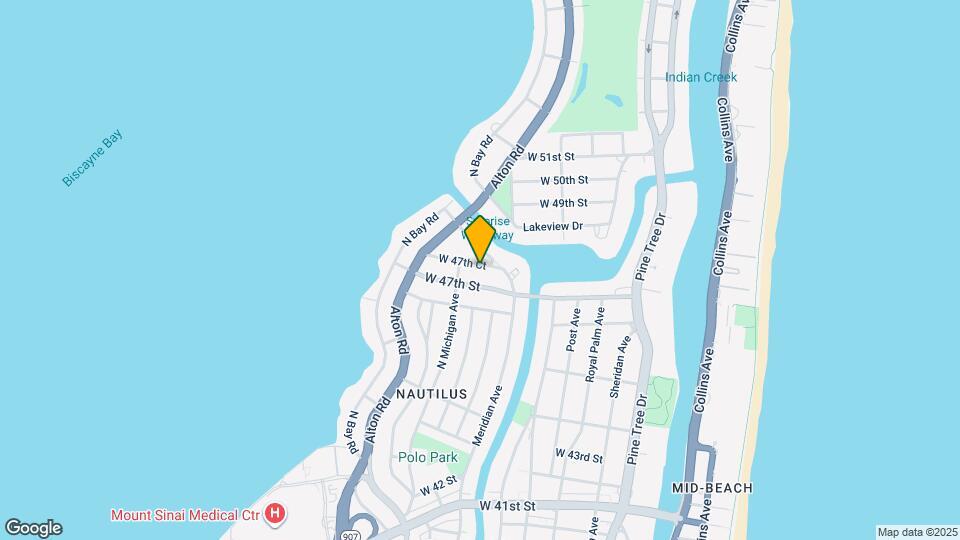 900 W 47th Ct Map and Location Details
