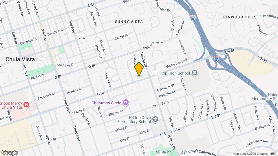 495 Vista Pl, Unit indoor outdoor studio Map and Location Details