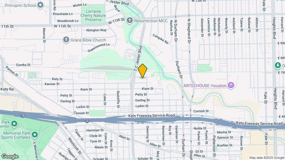 5315 Egbert St Map and Location Details