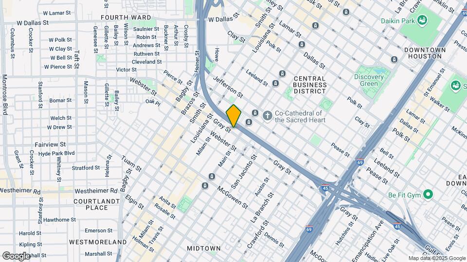 2016 Main St, Unit 2016 Main St. High rise C Map and Location Details