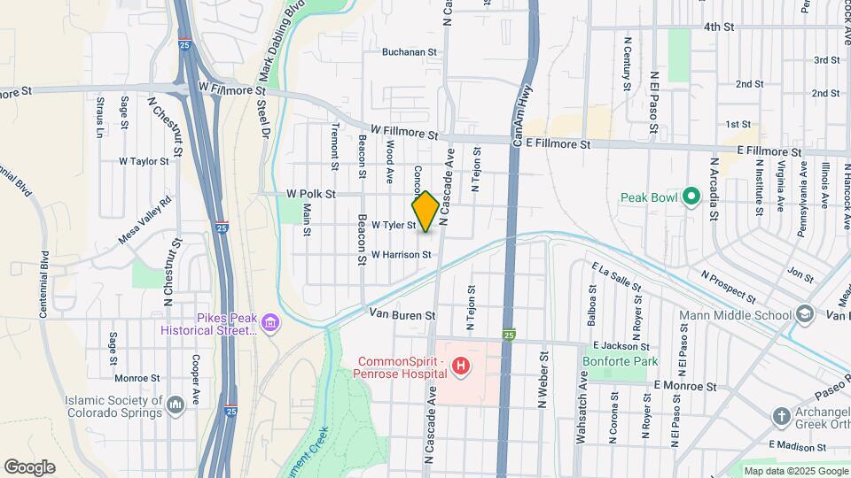 2619 Concord St Mapa y Detalles de la Ubicación