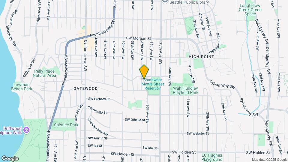 6910 37th Ave SW Map and Location Details
