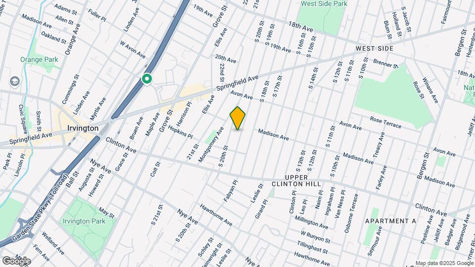 873 S 19th St Map and Location Details