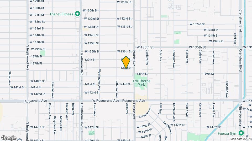 4054 W 138th St Map and Location Details