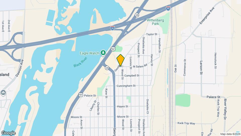 2527 Wood St Map and Location Details