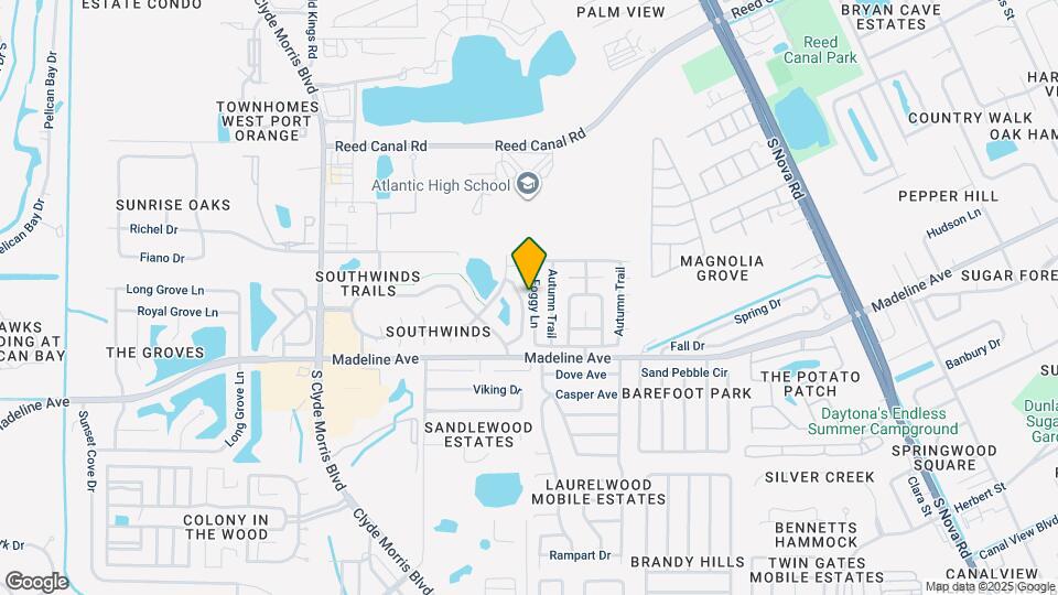 1105 Monticello Ln Map and Location Details