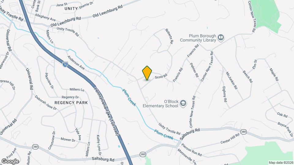 125 Scott Rd Map and Location Details