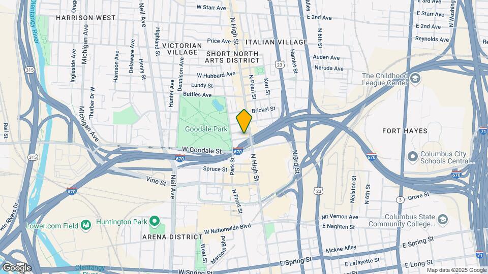34 W Poplar Ave Mapa y Detalles de la Ubicación