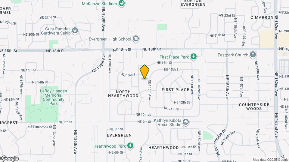 14310 NE 14th Cir Map and Location Details