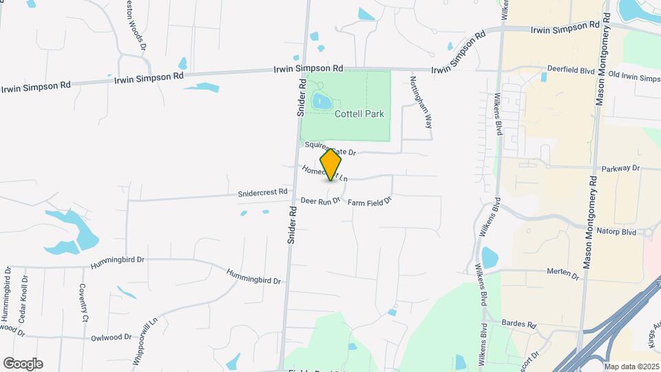 5900 Deer Run Dr Map and Location Details