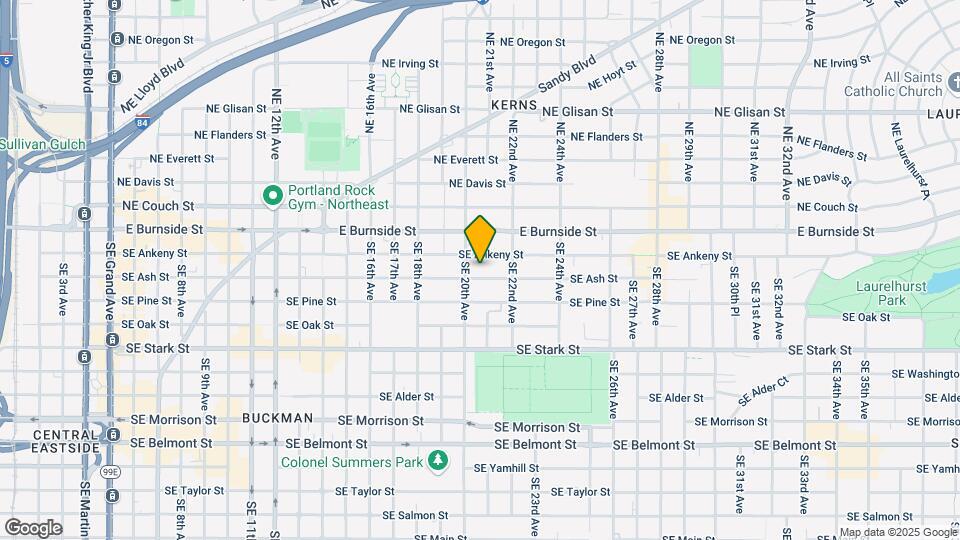 2021 SE Ash St Mapa y Detalles de la Ubicación
